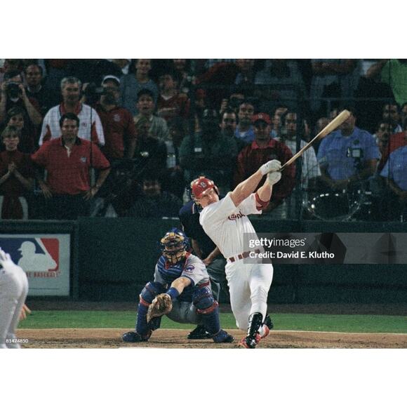 Vintage 90s Russell Mark McGwire MLB St Louis Cardinals Blank Jersey Men's 54 - Picture 11 of 11